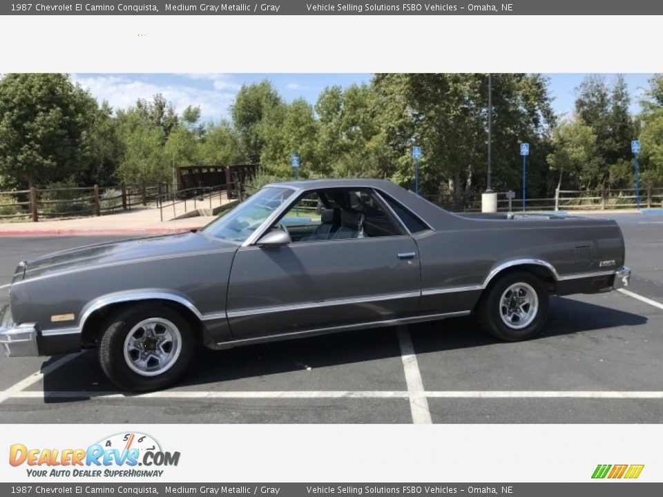 Medium Gray Metallic 1987 Chevrolet El Camino Conquista Photo #7