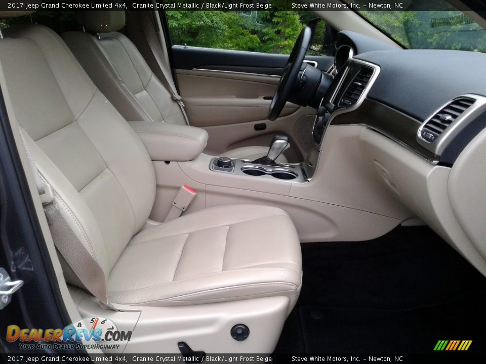 2017 Jeep Grand Cherokee Limited 4x4 Granite Crystal Metallic / Black/Light Frost Beige Photo #18