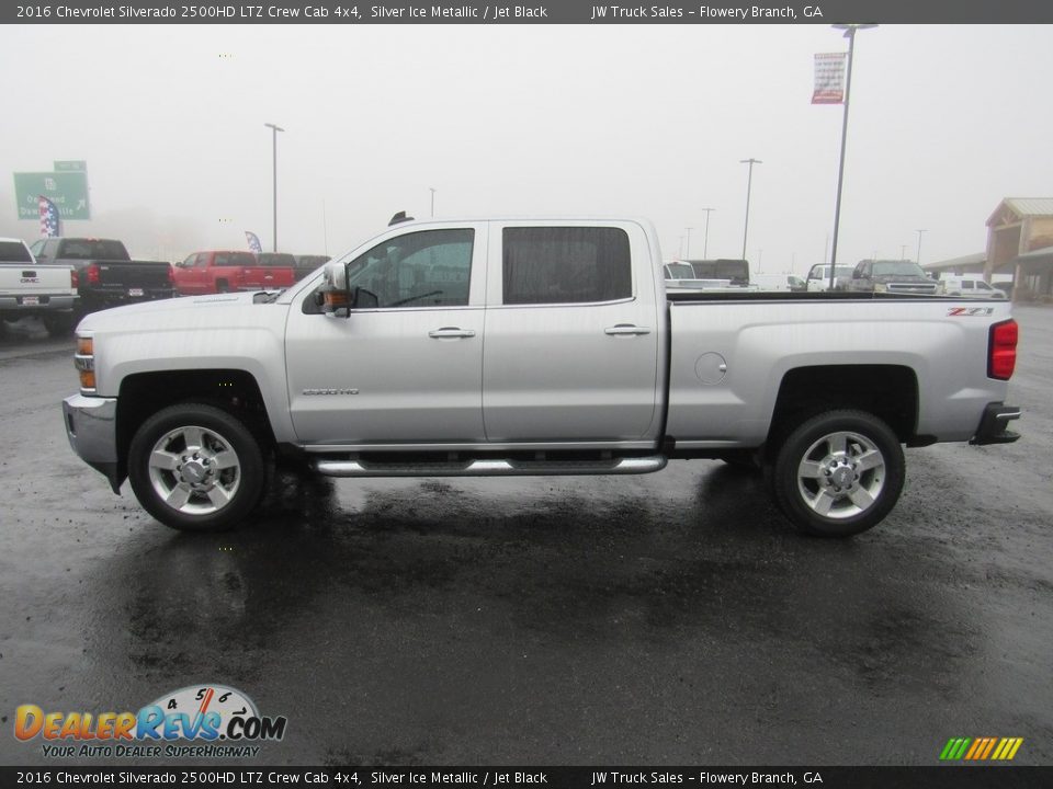 Silver Ice Metallic 2016 Chevrolet Silverado 2500HD LTZ Crew Cab 4x4 Photo #2