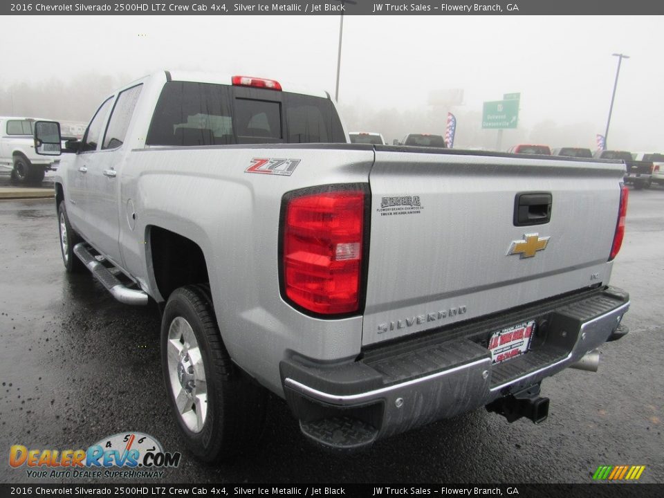 Silver Ice Metallic 2016 Chevrolet Silverado 2500HD LTZ Crew Cab 4x4 Photo #3