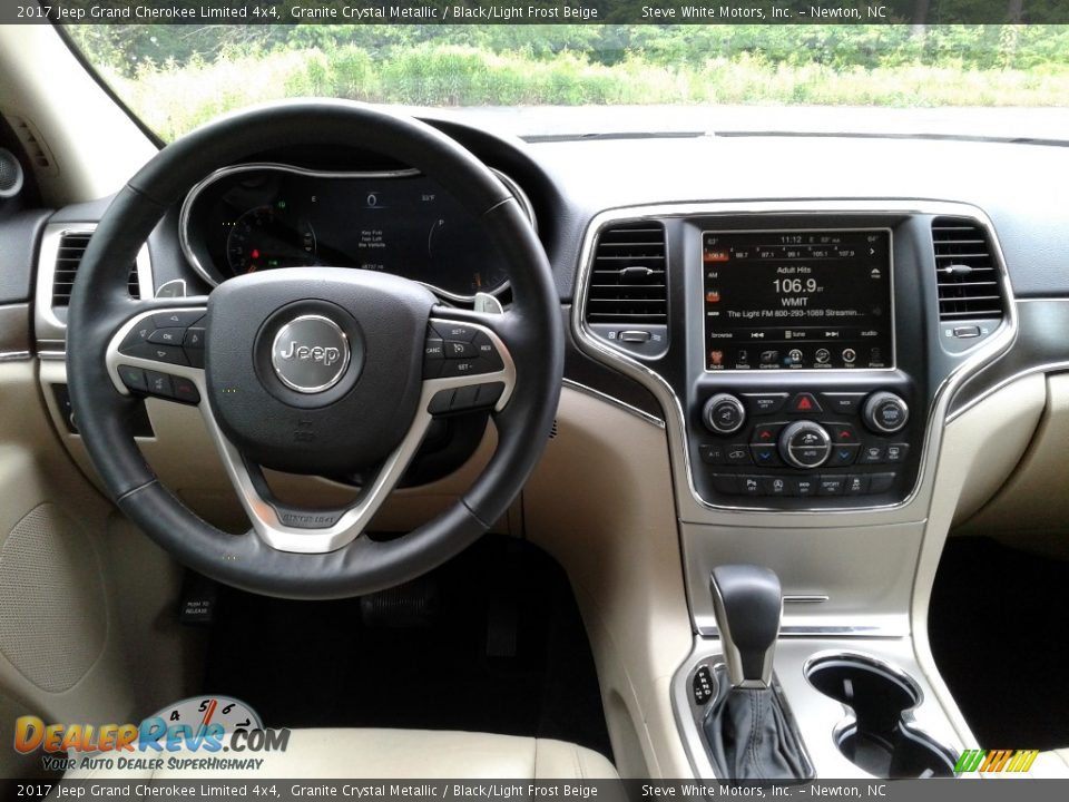 2017 Jeep Grand Cherokee Limited 4x4 Granite Crystal Metallic / Black/Light Frost Beige Photo #19