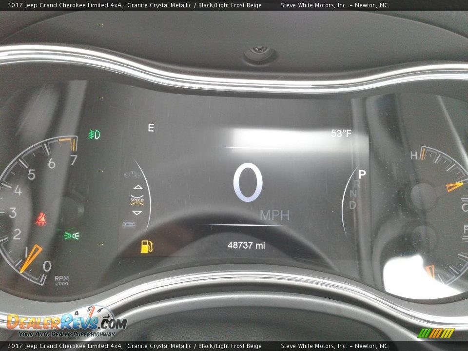 2017 Jeep Grand Cherokee Limited 4x4 Granite Crystal Metallic / Black/Light Frost Beige Photo #22