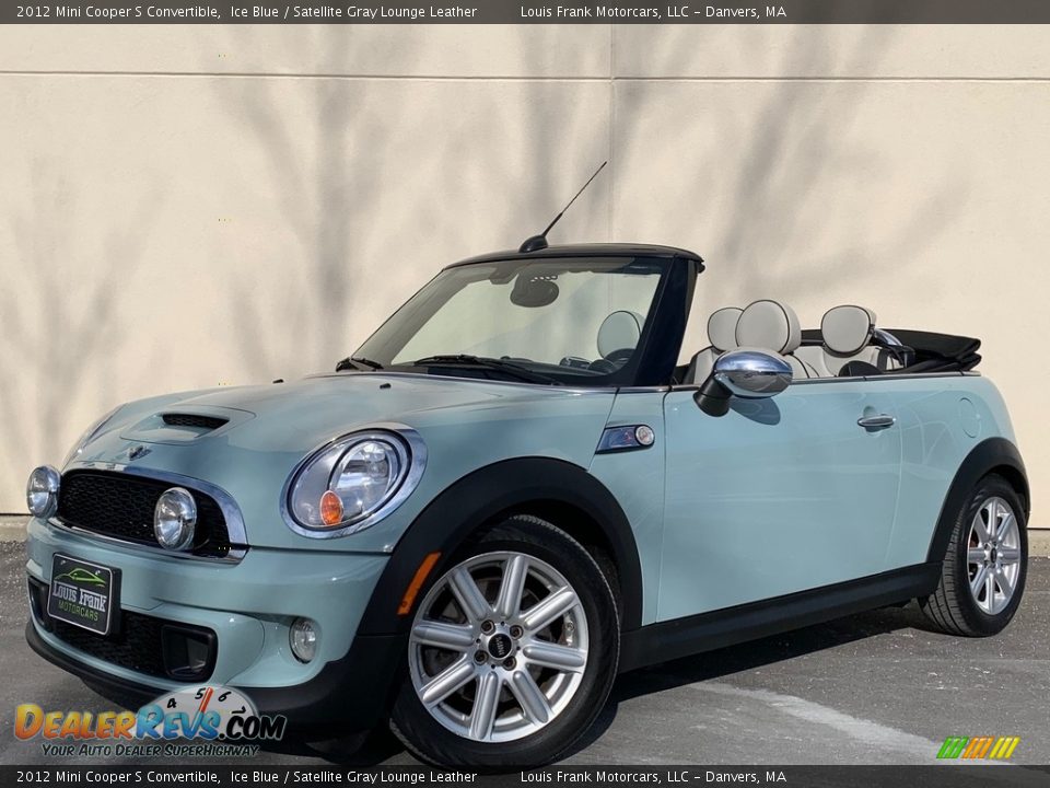 Front 3/4 View of 2012 Mini Cooper S Convertible Photo #3