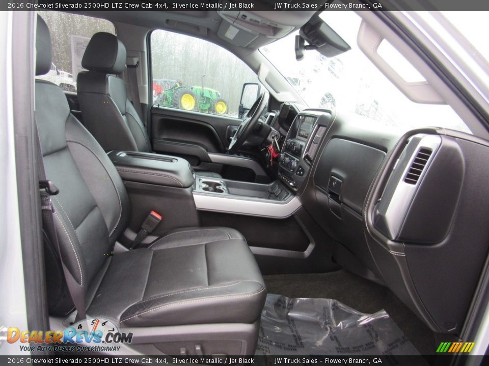 Jet Black Interior - 2016 Chevrolet Silverado 2500HD LTZ Crew Cab 4x4 Photo #12