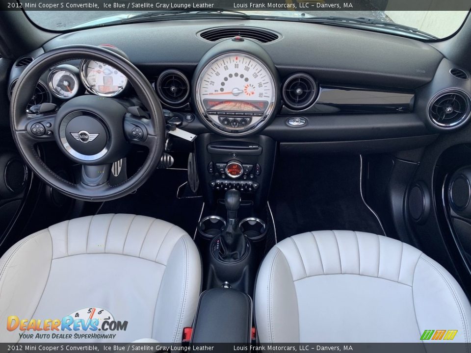 Front Seat of 2012 Mini Cooper S Convertible Photo #9