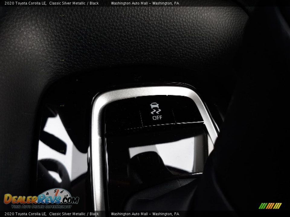 2020 Toyota Corolla LE Classic Silver Metallic / Black Photo #12