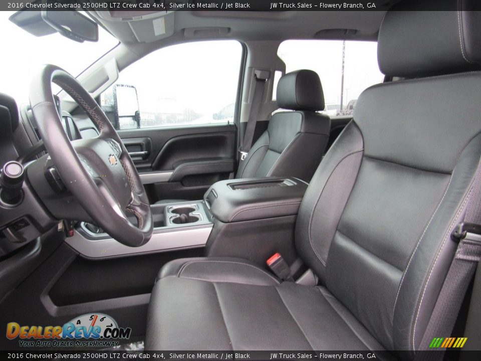 Front Seat of 2016 Chevrolet Silverado 2500HD LTZ Crew Cab 4x4 Photo #19