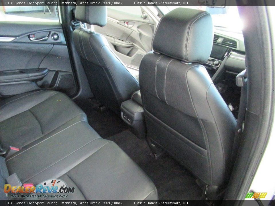 Rear Seat of 2018 Honda Civic Sport Touring Hatchback Photo #19