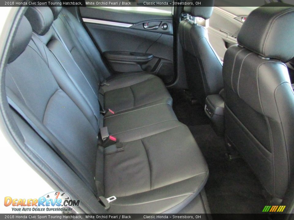 Rear Seat of 2018 Honda Civic Sport Touring Hatchback Photo #20