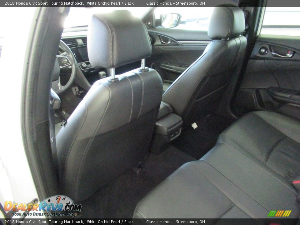 Rear Seat of 2018 Honda Civic Sport Touring Hatchback Photo #24