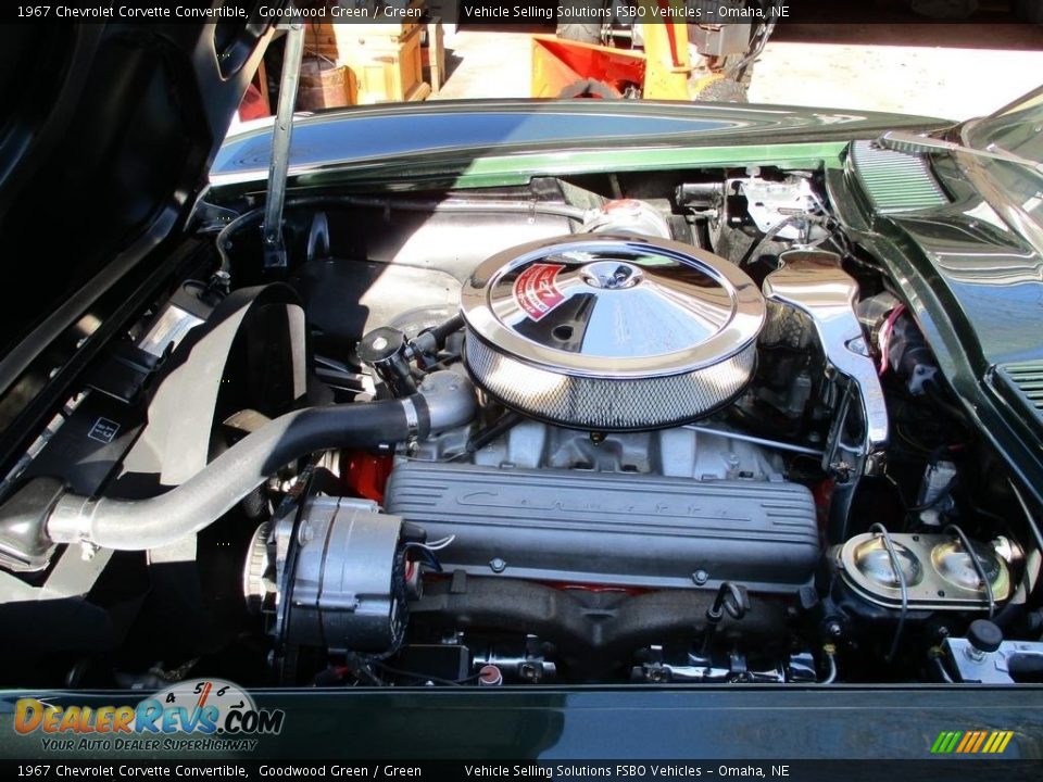 1967 Chevrolet Corvette Convertible 327 cid OHV 16-Valve V8 Engine Photo #4