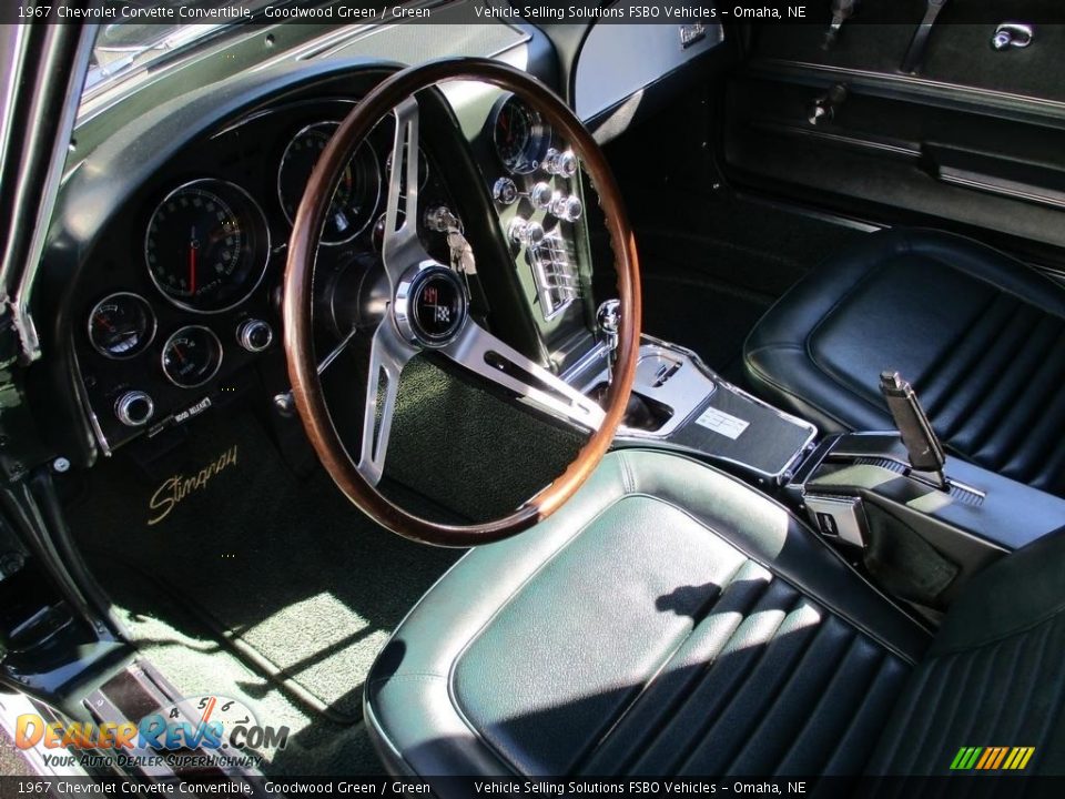 Front Seat of 1967 Chevrolet Corvette Convertible Photo #6