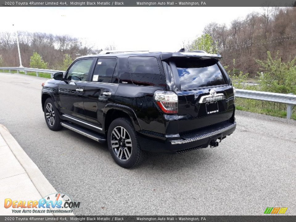 2020 Toyota 4Runner Limited 4x4 Midnight Black Metallic / Black Photo #2