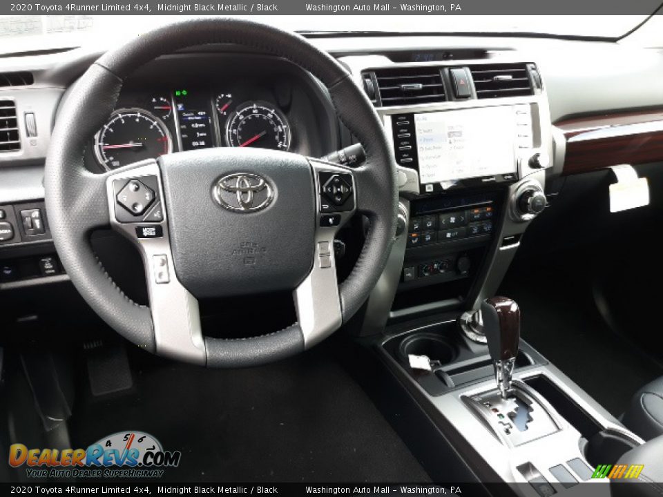 2020 Toyota 4Runner Limited 4x4 Midnight Black Metallic / Black Photo #3