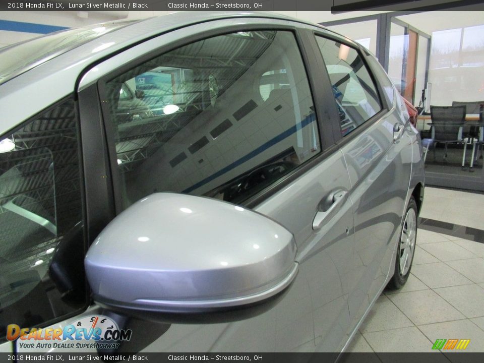 2018 Honda Fit LX Lunar Silver Metallic / Black Photo #8