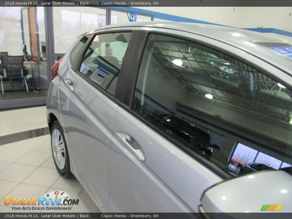 2018 Honda Fit LX Lunar Silver Metallic / Black Photo #11