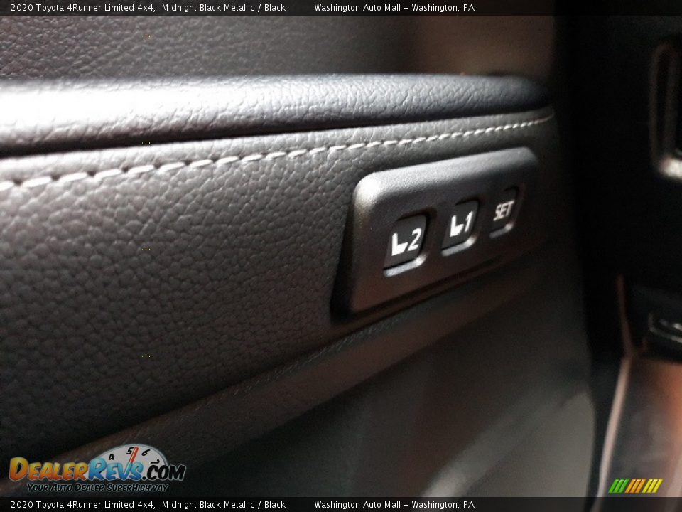 2020 Toyota 4Runner Limited 4x4 Midnight Black Metallic / Black Photo #10