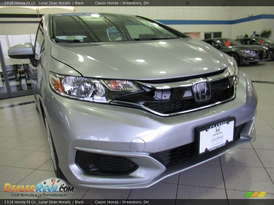 2018 Honda Fit LX Lunar Silver Metallic / Black Photo #12