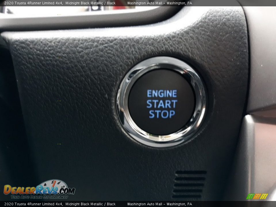 2020 Toyota 4Runner Limited 4x4 Midnight Black Metallic / Black Photo #11