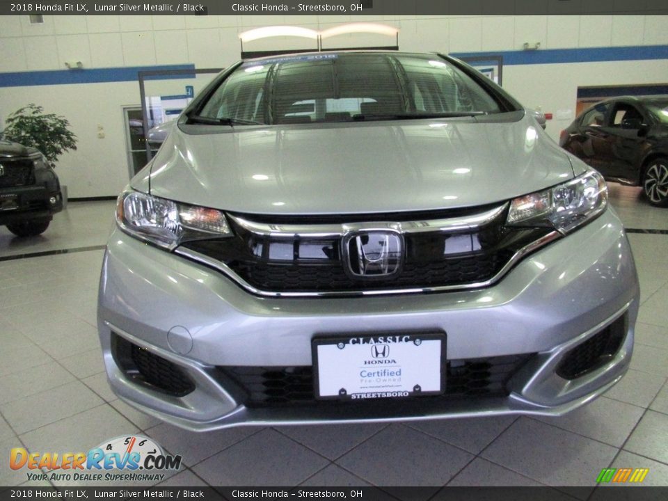 2018 Honda Fit LX Lunar Silver Metallic / Black Photo #13