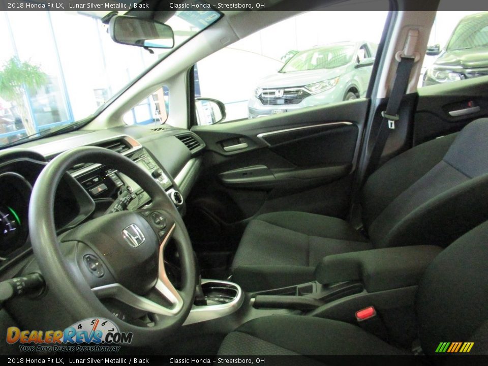 2018 Honda Fit LX Lunar Silver Metallic / Black Photo #16