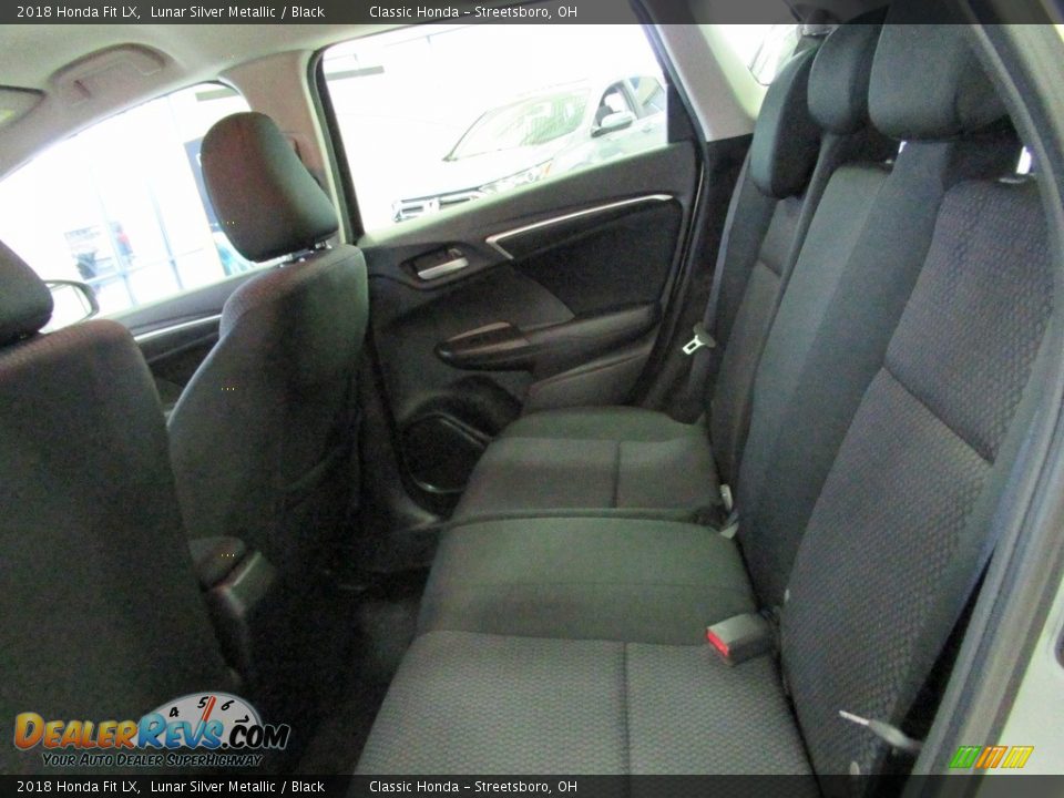 2018 Honda Fit LX Lunar Silver Metallic / Black Photo #17