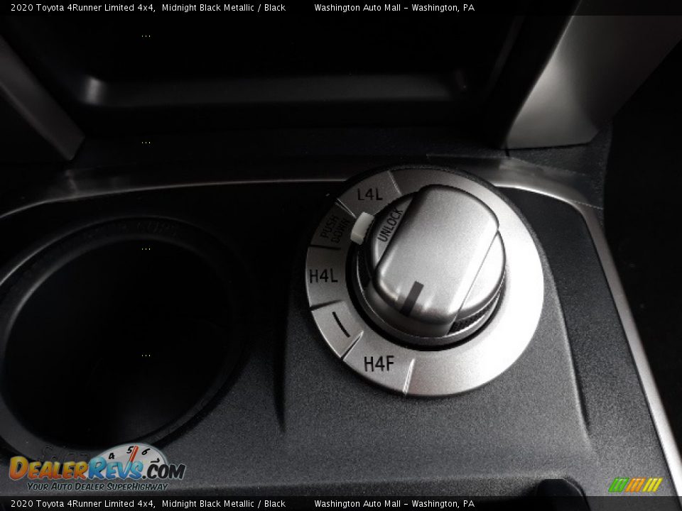 2020 Toyota 4Runner Limited 4x4 Midnight Black Metallic / Black Photo #19