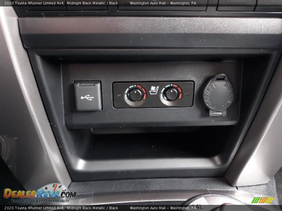 2020 Toyota 4Runner Limited 4x4 Midnight Black Metallic / Black Photo #20