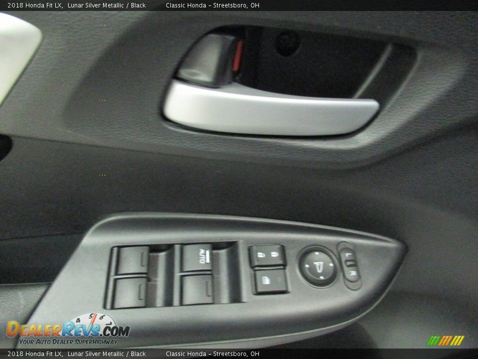 2018 Honda Fit LX Lunar Silver Metallic / Black Photo #21