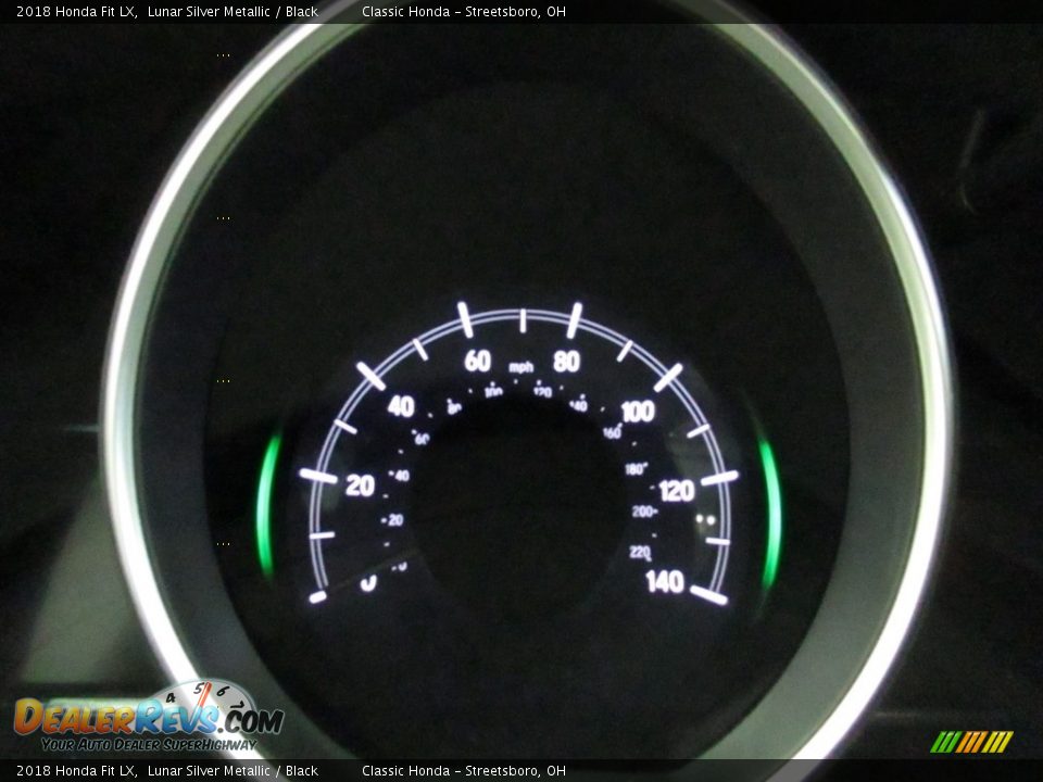 2018 Honda Fit LX Lunar Silver Metallic / Black Photo #23