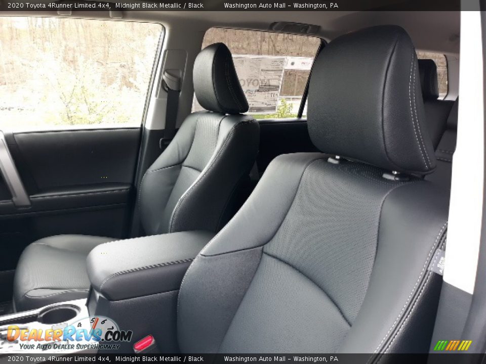 2020 Toyota 4Runner Limited 4x4 Midnight Black Metallic / Black Photo #24