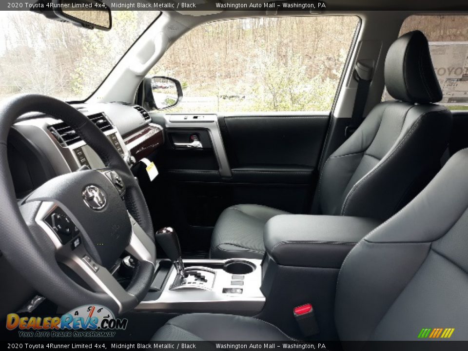2020 Toyota 4Runner Limited 4x4 Midnight Black Metallic / Black Photo #25