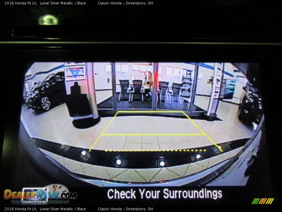 2018 Honda Fit LX Lunar Silver Metallic / Black Photo #25