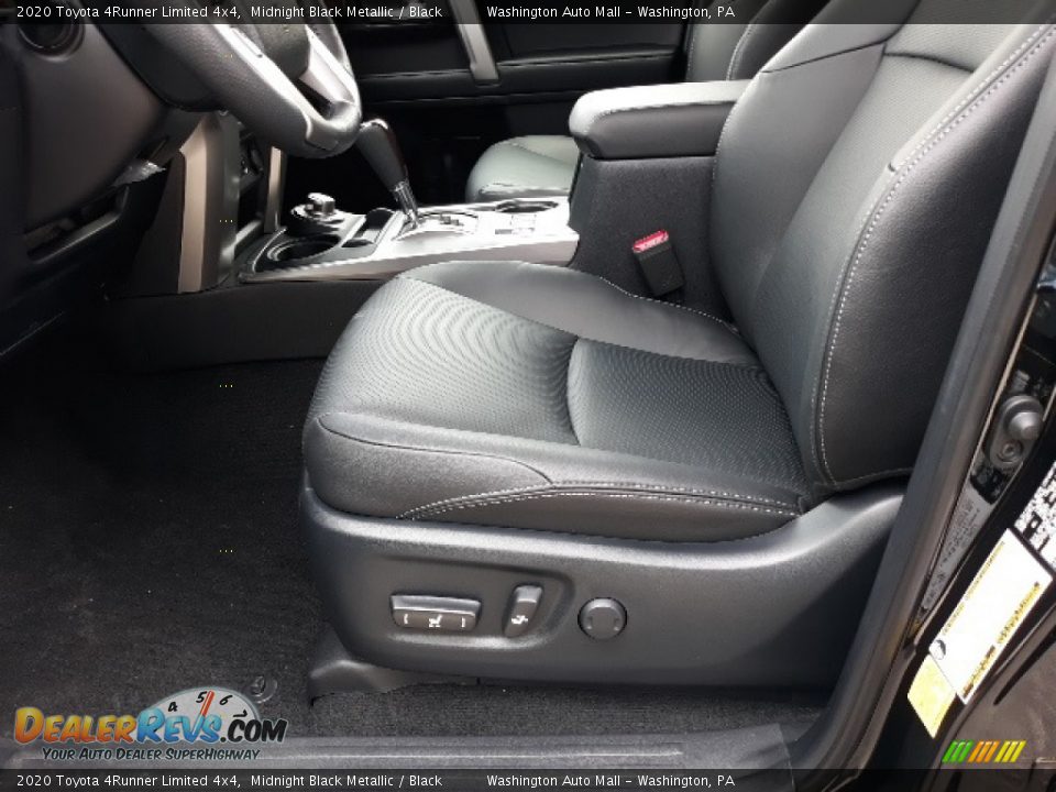 2020 Toyota 4Runner Limited 4x4 Midnight Black Metallic / Black Photo #26