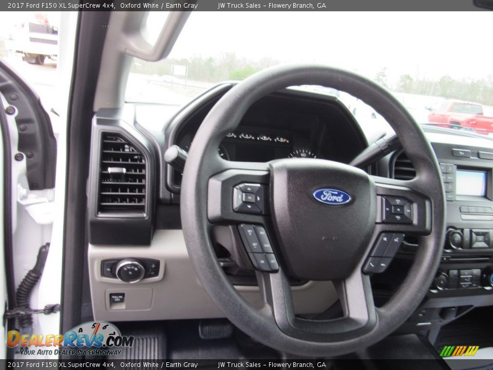 2017 Ford F150 XL SuperCrew 4x4 Steering Wheel Photo #19