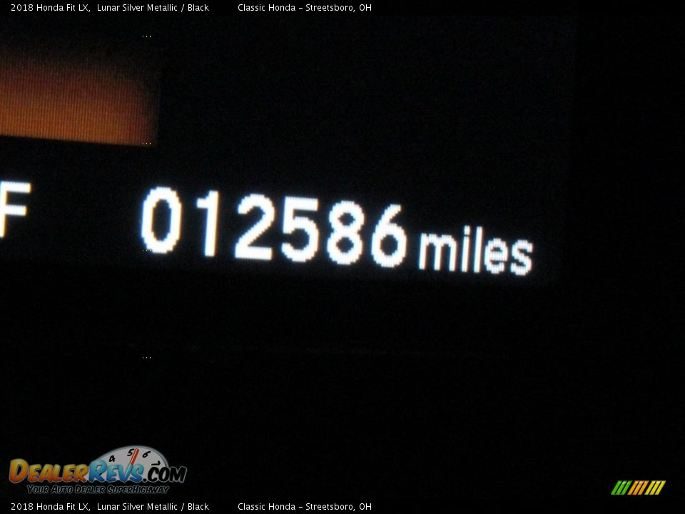 2018 Honda Fit LX Lunar Silver Metallic / Black Photo #29