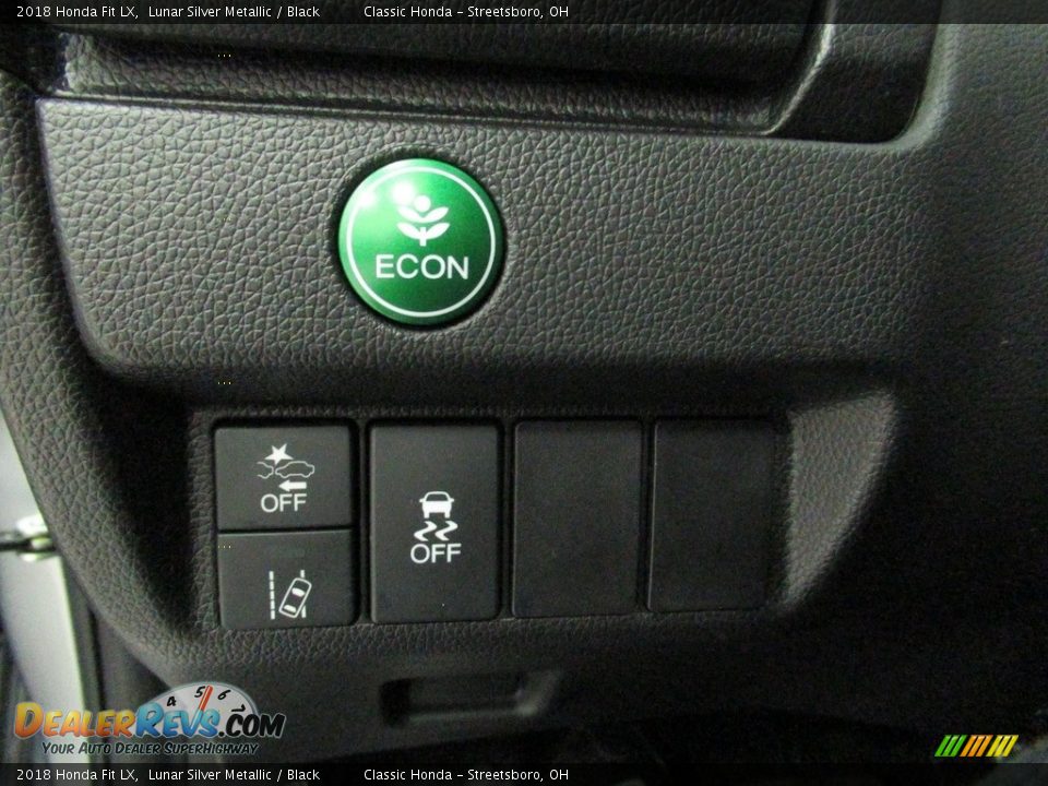 2018 Honda Fit LX Lunar Silver Metallic / Black Photo #30