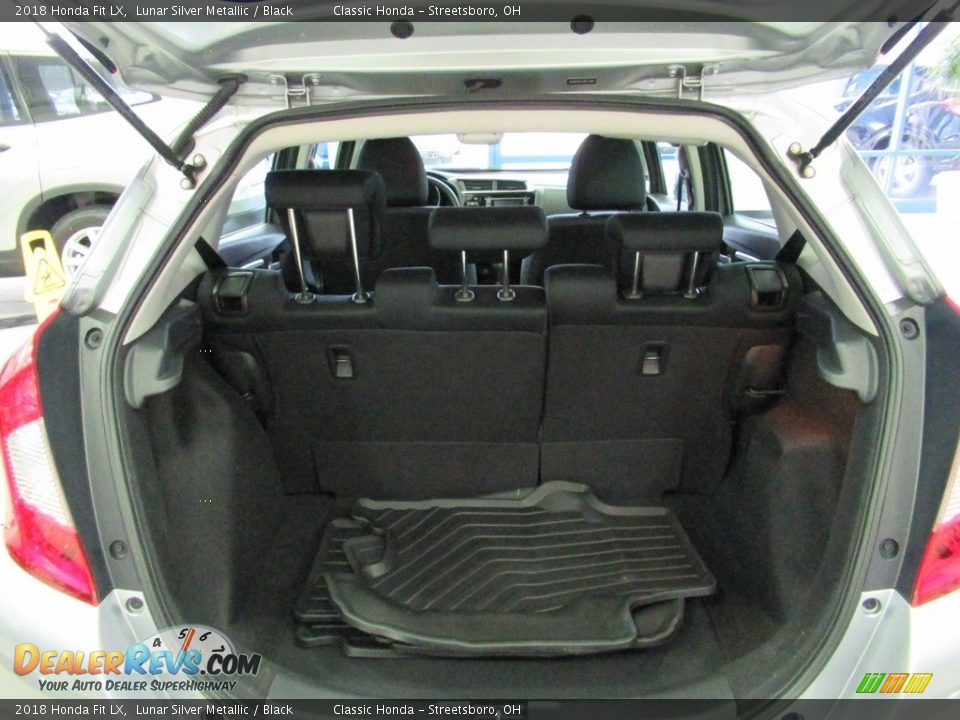 2018 Honda Fit LX Lunar Silver Metallic / Black Photo #31
