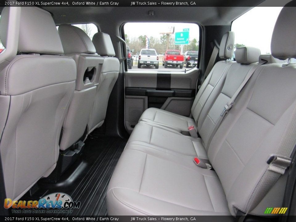 Rear Seat of 2017 Ford F150 XL SuperCrew 4x4 Photo #27