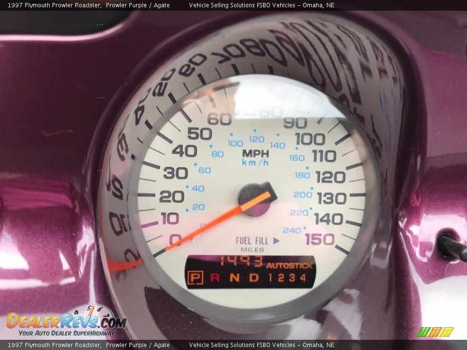 1997 Plymouth Prowler Roadster Gauges Photo #3