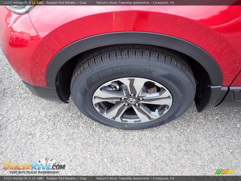 2020 Honda CR-V LX AWD Radiant Red Metallic / Gray Photo #2