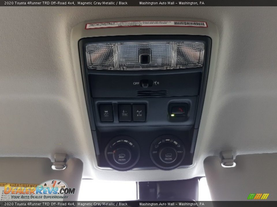 2020 Toyota 4Runner TRD Off-Road 4x4 Magnetic Gray Metallic / Black Photo #22