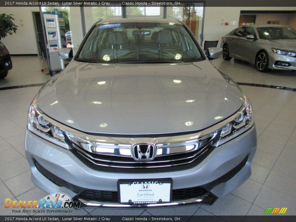 2017 Honda Accord LX Sedan Lunar Silver Metallic / Gray Photo #2