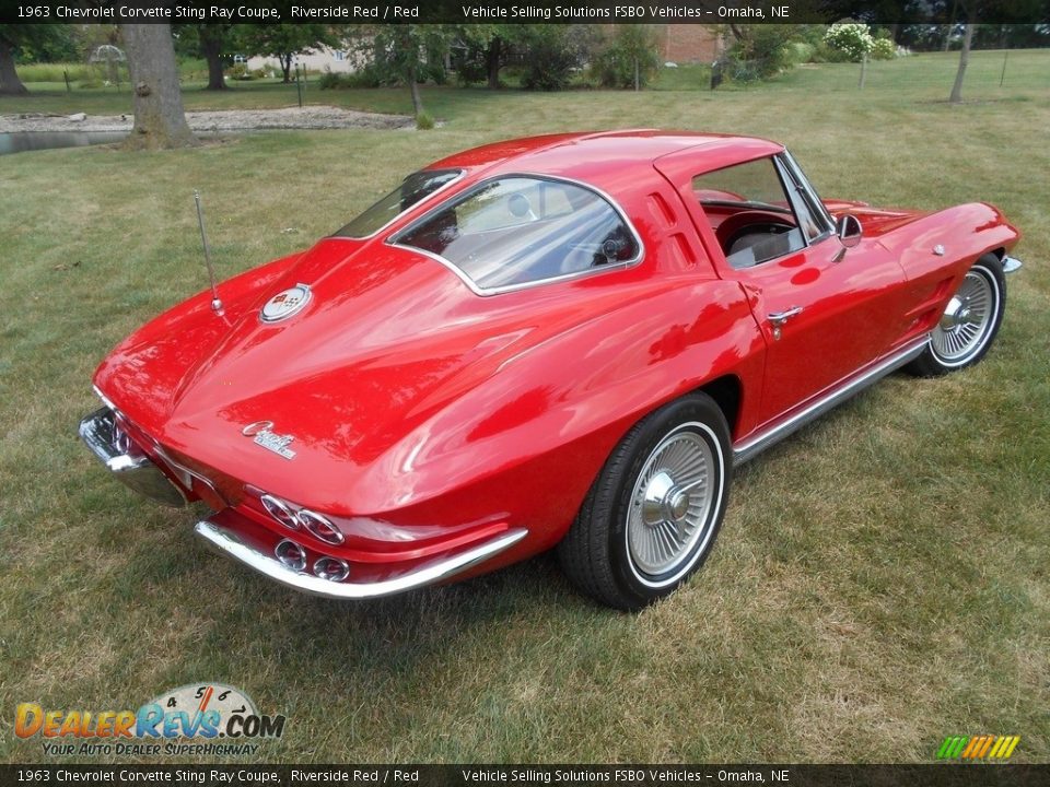Riverside Red 1963 Chevrolet Corvette Sting Ray Coupe Photo #16