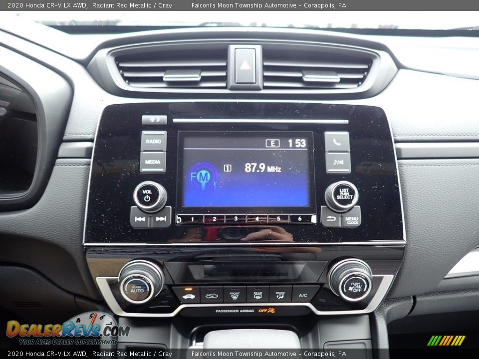 2020 Honda CR-V LX AWD Radiant Red Metallic / Gray Photo #14