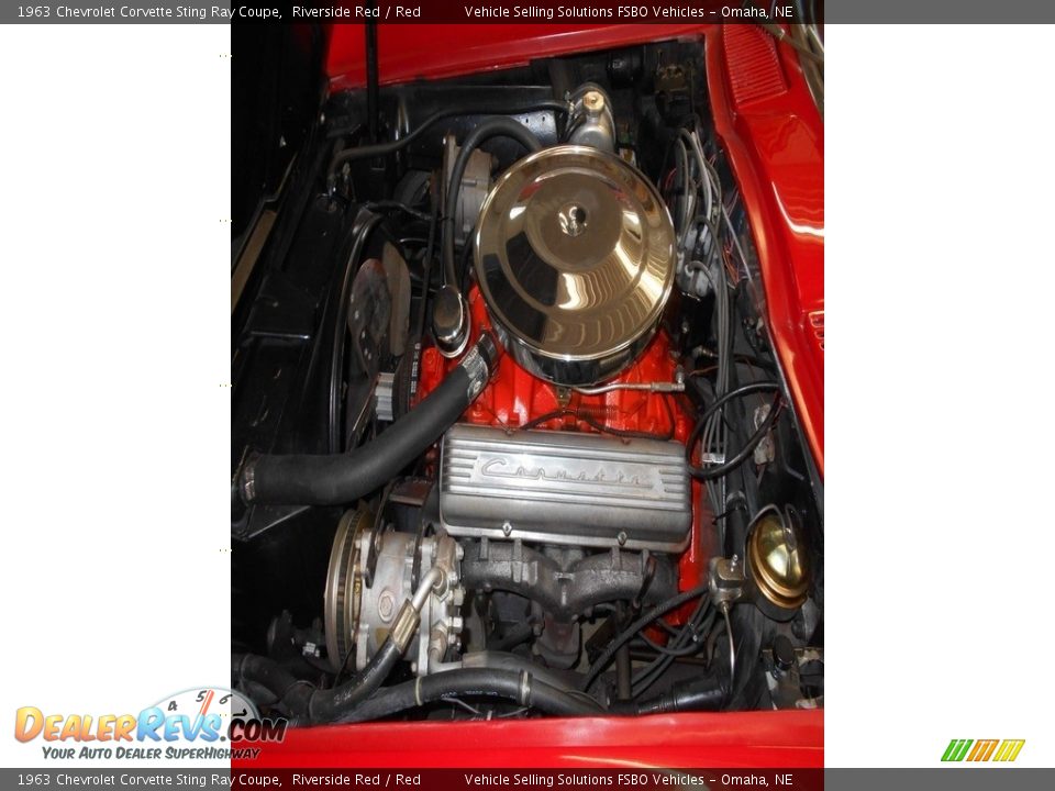 1963 Chevrolet Corvette Sting Ray Coupe 327 cid OHV 16-Valve V8 Engine Photo #18