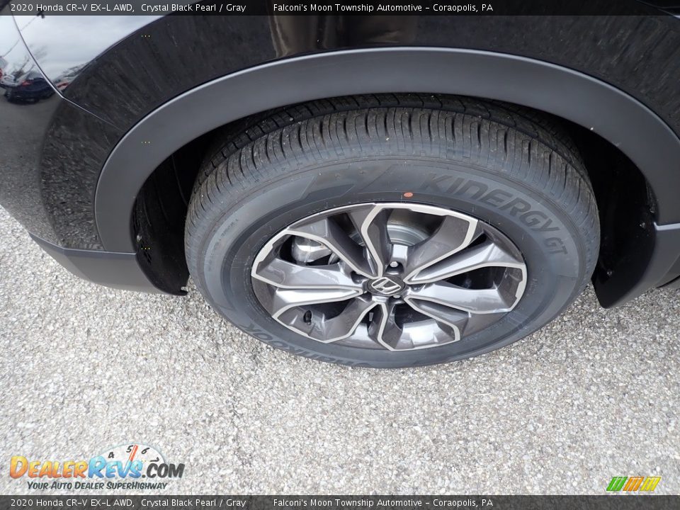 2020 Honda CR-V EX-L AWD Crystal Black Pearl / Gray Photo #2