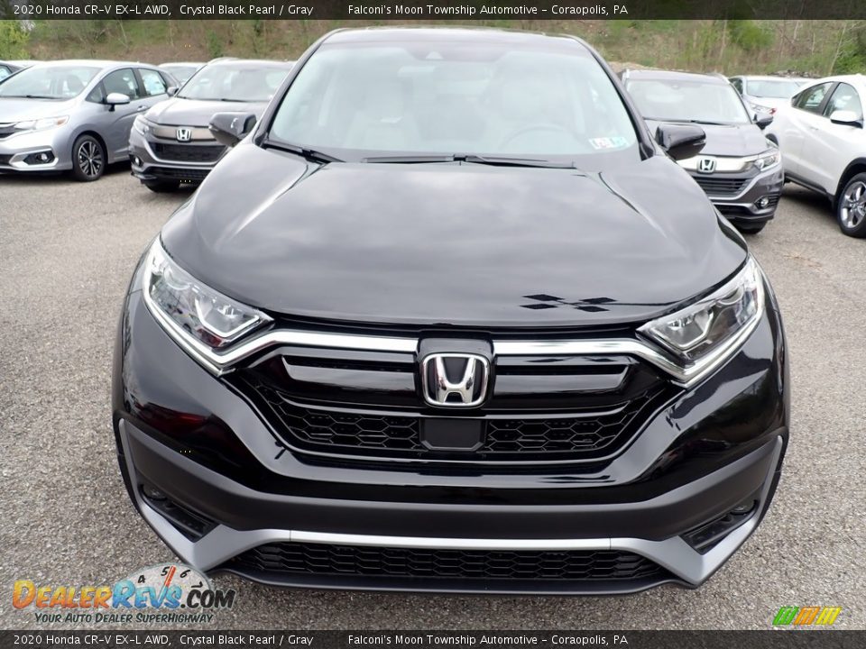 2020 Honda CR-V EX-L AWD Crystal Black Pearl / Gray Photo #6