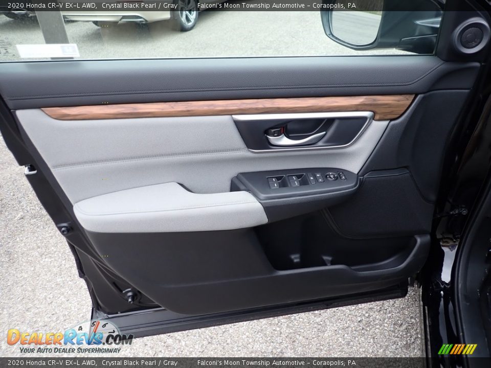 2020 Honda CR-V EX-L AWD Crystal Black Pearl / Gray Photo #11
