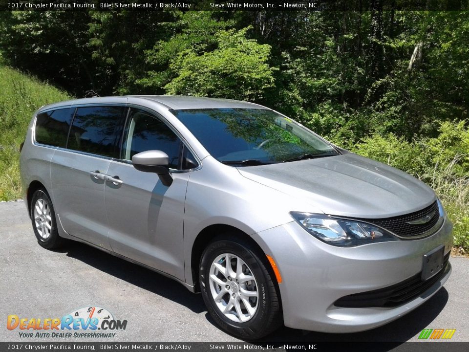 2017 Chrysler Pacifica Touring Billet Silver Metallic / Black/Alloy Photo #4